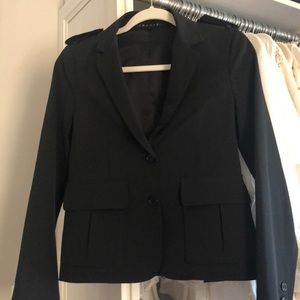 Theory black suit blazer size 2 jacket